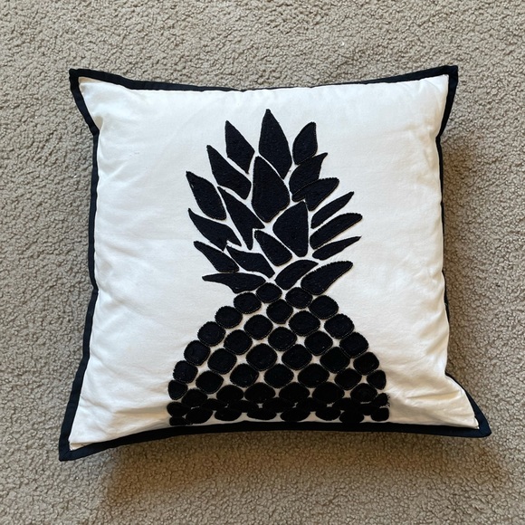 pineapple pillow pottery barn